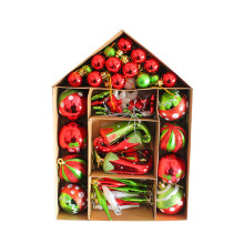 Weihnachtskugel-Ornament, 70 Stück/Box, Dekorationen für-Stil 5