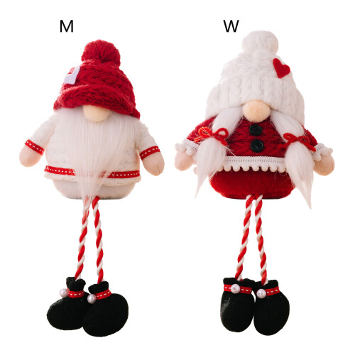 Weihnachtswichtel-Dekorationen, Wälder, Mann, baumelnde-Damen 1