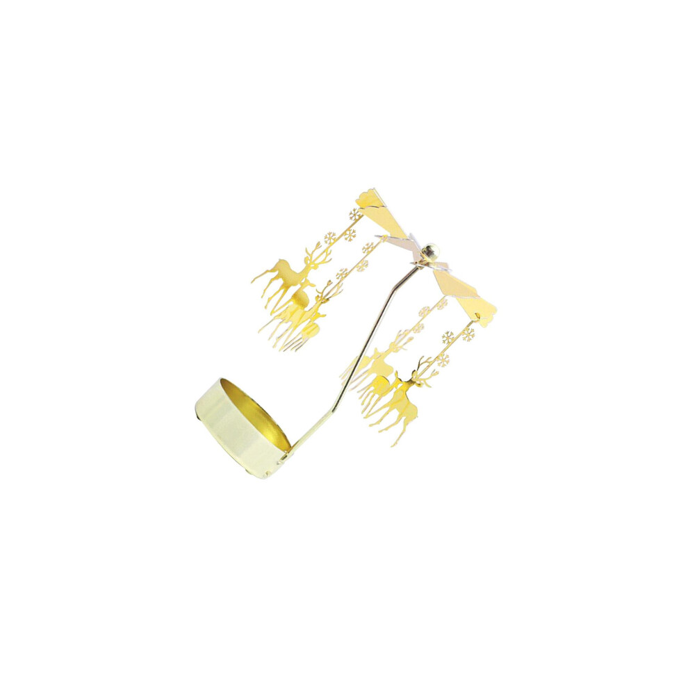 Rotary Candle Holder Stand Wedding Party Ornament Gold Bedroom Etc.-image-OPC-PMDTMGN-NEW