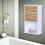 Badezimmer-Wandschrank, Bambustür, verstellbare Einlegeböden 6
