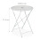 Folding metal balcony table 4