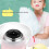 Candy Floss Maker Machine Mini Portable Pink, Automatic Electric Sugar Cotton Candy Machine, DIY Cotton Candy Maker 4