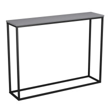 (Grey) Modern Wooden Console Table with Metal Legs