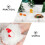 1 pack weihnachtskunstschnee aus baumwolle, christbaumschmuck 7