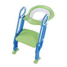 Adjustable Toddler Toilet Training Stability Height Adjustable Premium Material Enhanced Safety Blue Green Ladder Potty