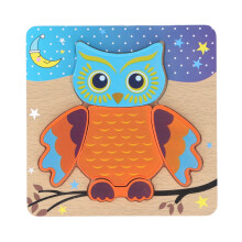 Kinder Holz Puzzle Kleinkinder Tier Geformt Jigsaw