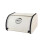 (S White) Retro Bread Box Iron Practical Storage Container for Countertop Household Farmhouse 25-26s 1