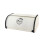 (White L)Retro Bread Box Iron Practical Storage Container for Countertop Household Farmhouse 25-26s 2