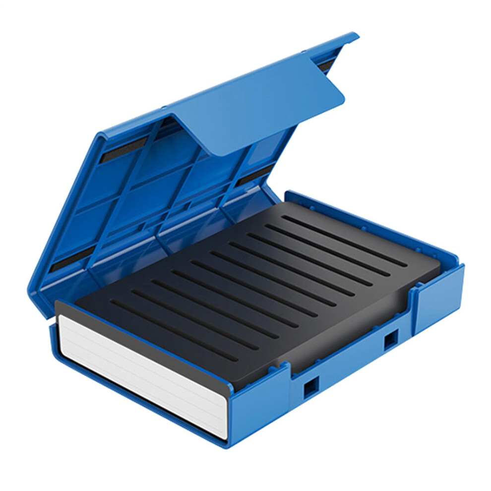 Hard Drive Case External Organizer Bag, Shockproof Waterproof Travel Pouch With Stand, Durable Electronics Storage, Blue-image-OPC-PMDTX6C-NEW