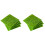 4 unid. mini enfeite grama artificial com , 15x15 cm 2