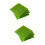 4 unid. mini enfeite grama artificial com , 15x15 cm 7