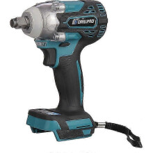 18V 620N.M 1/2'' Square Drive Brushless Impact Wrench Cordless Impact Wrench for Makita Battery (Without Battery) 25-26s