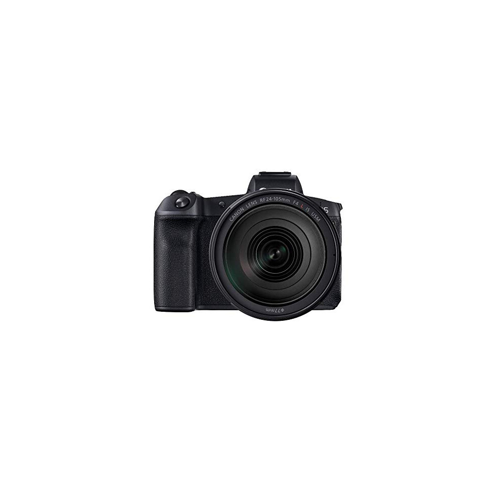 Canon Eos R With Rf 24-105Mm F/4L Is Usm Lens With R Adapter
