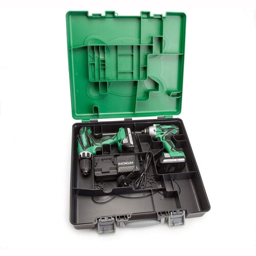 HiKoki 18V Combi & Impact Drill Twin Pack XMS24HIKOKI 1