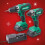 HiKoki 18V Combi & Impact Drill Twin Pack XMS24HIKOKI 5