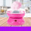 Mini Candy Floss Machine Cotton Candy Maker, Compact Electric Candy Floss Machine, Blue Brown Pink Red White 2