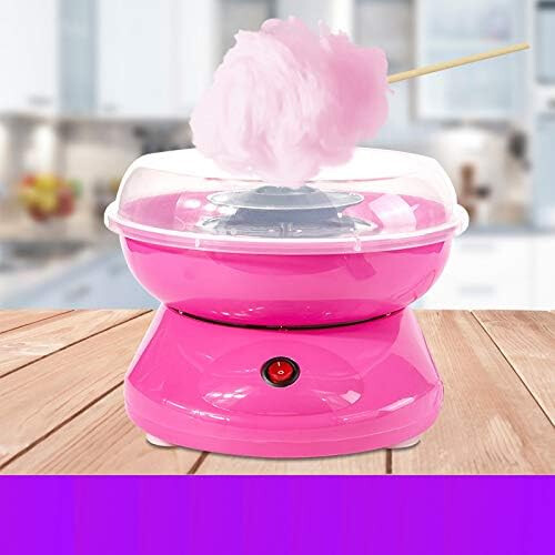 Mini Candy Floss Machine Cotton Candy Maker, Compact Electric Candy Floss Machine, Blue Brown Pink Red White 1