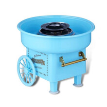 Cotton Candy Machine Vintage Countertop Blue Mini Including 10 Bamboo Sticks And Scoop For Kids And Family