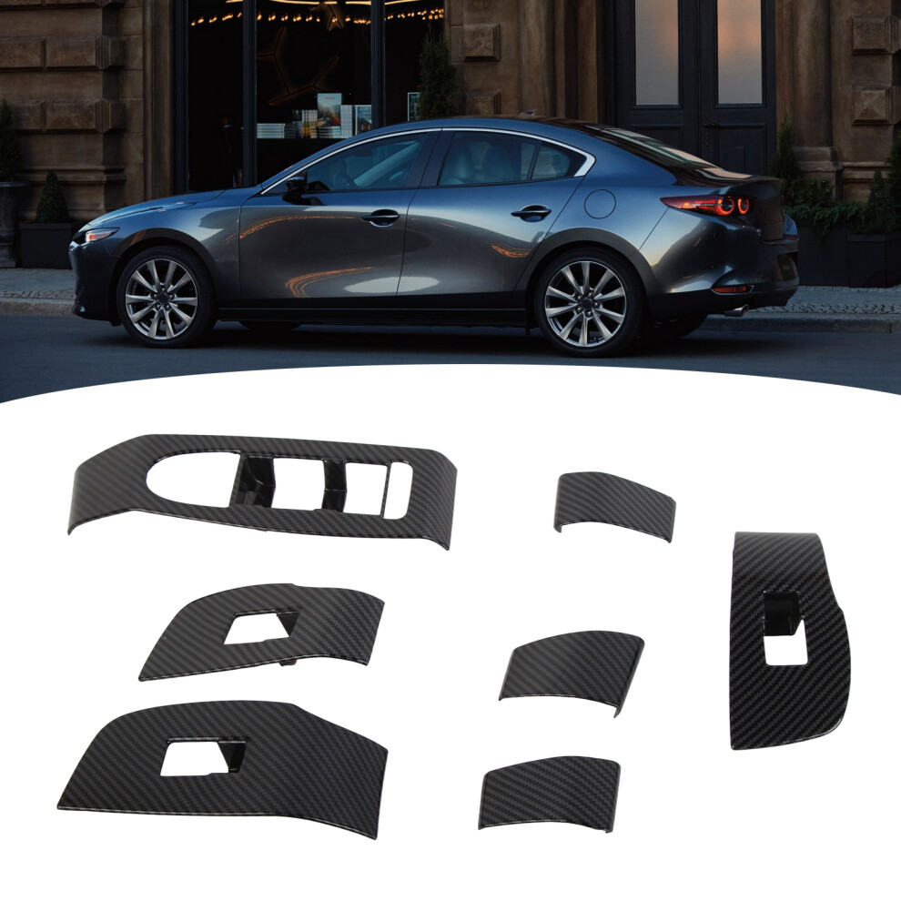 Durable Carbon Fiber Switch Panel Cover For Mazda Cxâ30 9371354181365