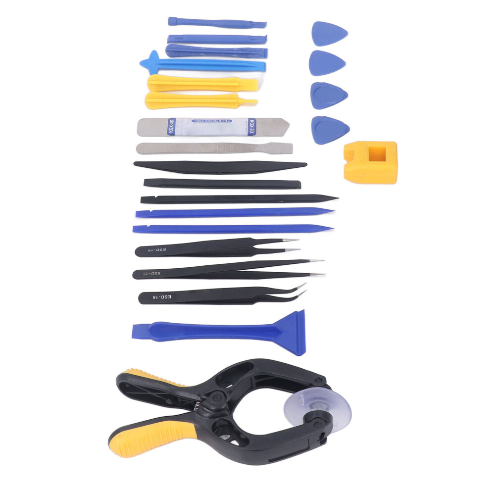 23Pcs Stainless Steel Abs Phone Repair Tool Set For Disassembly & Maintenance 4111354181720