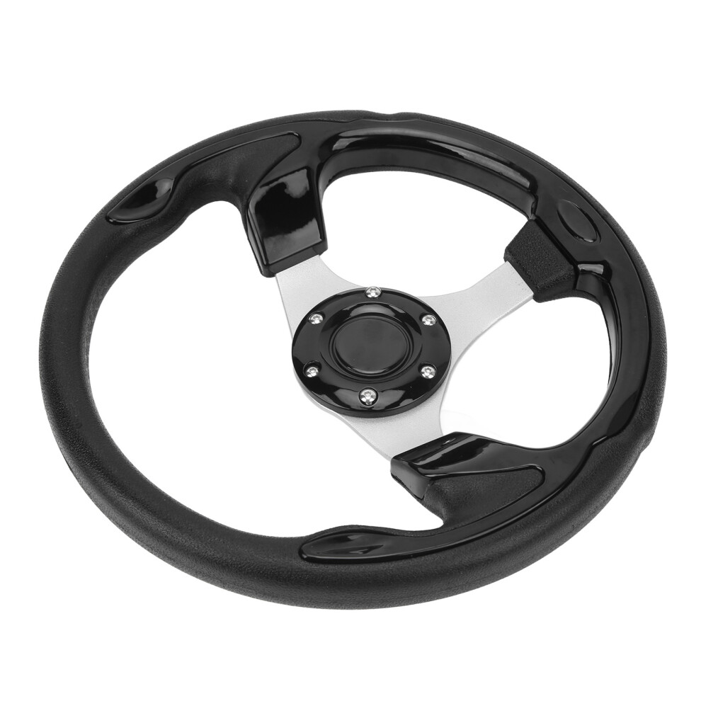 13In Acrylic Pu Aluminum Car Steering Wheel Universal Comfort And Control 3721354183306