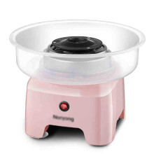 Candy Floss Machine Children's Electric Cotton Candy Maker Automatic Household 19.5 x 19.5 x 22 cm Pink DIY