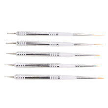 5 Stück doppelseitige Nail Art Dotting Pens mit feiner Spitze für DIY-Salon
