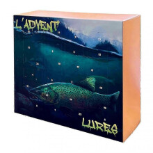 (C) xmas fishing advent calendar with 24 lures and tackle