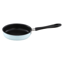 Compact Stainless Steel Egg and Omelet Pan Blue - Blue Color, Compact Size, Stainless Steel Kitchen Pan