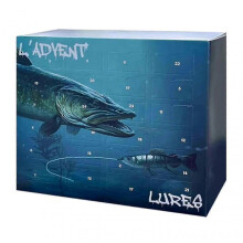 (A) xmas fishing advent calendar with 24 lures and tackle