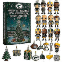 (Green Bay Packers) Major League Baseball Team Commemorative Acrylic Pendant Christmas Blind Box Advent Christmas Tree Decoration.z