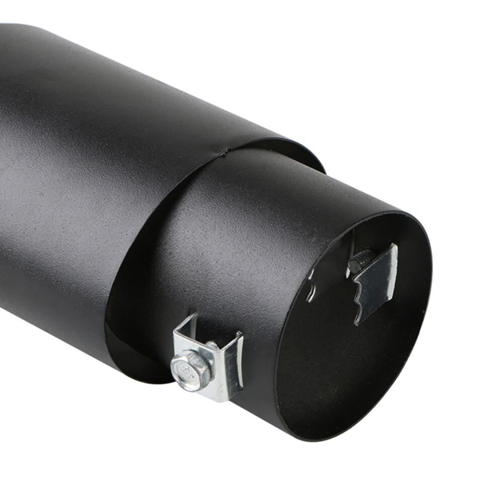 Corrosion-Resistant Universal Exhaust Tips High-Gloss 1.5-2.1 In 4641354184372