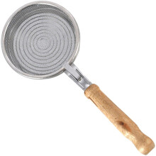 Home Coffee Bean Roaster Tool Portable Stainless Steel Mesh Pan Hand Net For Home And Outdoor Coffee Bean Baking