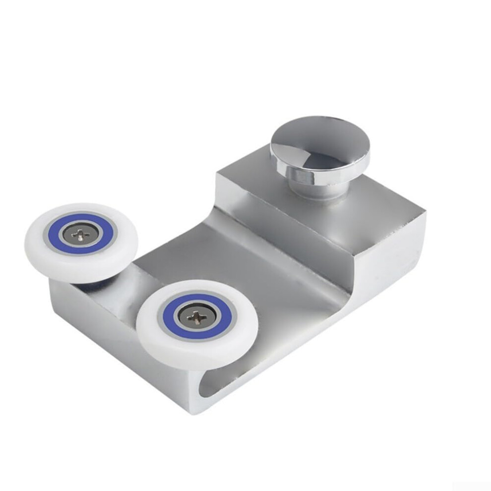Shower Door Pulley Roller Set 2X Zinc Alloy For Smooth And Quiet Bathroom Use 9393856579327