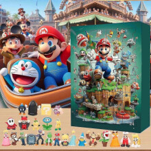 (Mario 3D A) 2025 New Mario Blind Box Christmas Advent Ornaments Holiday Gift Hole Music Children's Blind Box MLA