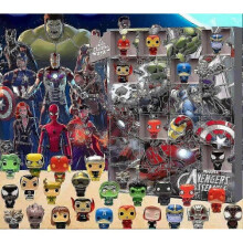 (Marvel 3D) 2025 New Mario Blind Box Christmas Advent Ornaments Holiday Gift Hole Music Children's Blind Box MLA