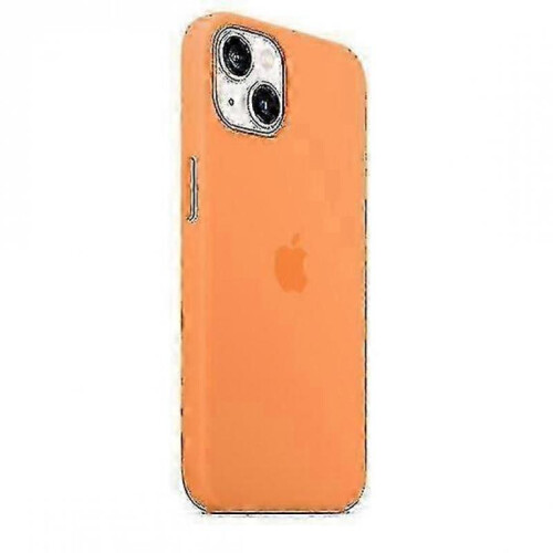 (Marigold) Silicone Case With Magsafe For Iphone 13 Mini Phone Case 25-26s 1