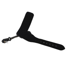 Adjustable Black Aluminum Alloy Compound Bow Release Strap for Archery Accessories