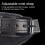 Adjustable Black Aluminum Alloy Compound Bow Release Strap for Archery Accessories 13