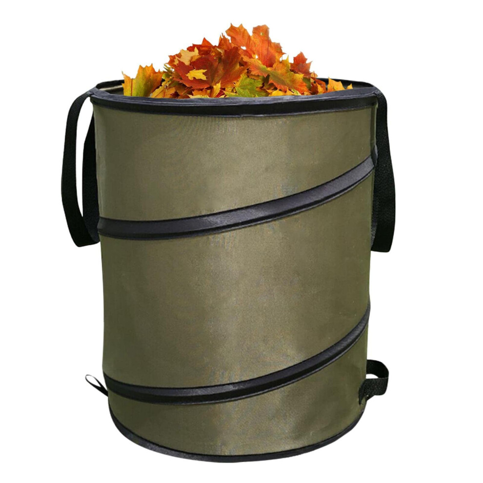 Collapsible Garbage Can Portable Car Travel Trash Bin With Bag Foldable Design 9393856579464