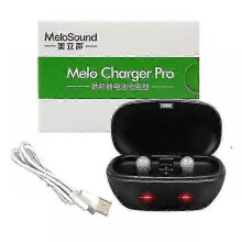 (13charger 2Batteries) suitable for bte hearing aids, 2025 rechargeable a13 battery and charger for 312, 675 size sound amplifiers