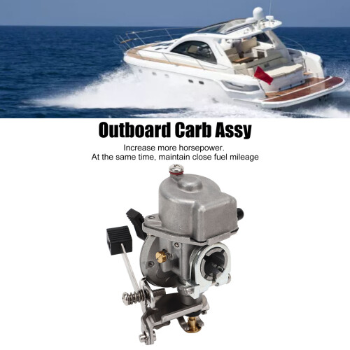 Efficient 2HP 2 Stroke Outboard Carburetor 6A1 for Boats 2