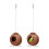 Vogelhaus Kokosnuss 2er Set 1