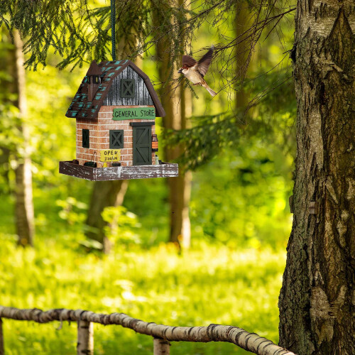 Dekoratives Vogelhaus-Ladendesign 1