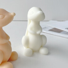 Silikon-Hase-Form für handgemachte Seifen und Kerzen, 10,5x6,4 cm