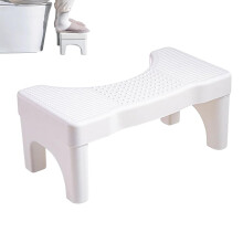 Poop Stool Non-Slip Step Stool For Pooping Space-Saving Toilet Stool For Squatting Potty Training Kids Elderly Adults