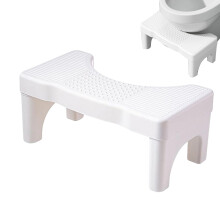 Stool for Toilet: Non-Slip Toilet Footstool, Space-Saving Potty Training Stool for Squatting Posture Kids Adults Elderly