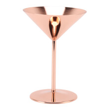 304er Edelstahl Martini-Gläser 120x170x93mm Silber
