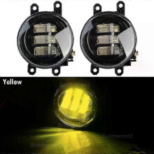 (Yellow) Upgrade 2 x 30W LED Fog Light Assembly for Toyota C-HR 2017-2019 - Canbus Car Left & Right Fog Lamps with 6000LM DRL Brightness