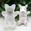 Silicone Mold For Chocolate Mousse Pudding Ice Cream Soap 4